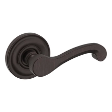 Baldwin<br />5445V.190.FD IN STOCK - Classic Lever with 5048 Rose - Full Dummy Set, Satin Black Finish 5445V190FD Quick Ship