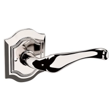 Baldwin<br />5447V.055.PRIV IN STOCK - 5447V Bethpage Lever with R027 Rose - Privacy Set, Lifetime (PVD) Polished Nickel Finish 5447V055PRIV Quick Ship