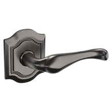 Baldwin<br />5447V.076.FD IN STOCK - 5447V Bethpage Lever with R027 Rose - Full Dummy Set, Lifetime (PVD) Graphite Nickel Finish 5447V076FD Quick Ship
