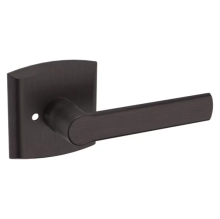 Baldwin<br />5485V.112.PRIV IN STOCK - Soho Lever with R026 Rose - Privacy Set, Venetian Bronze Finish 5485V112PRIV Quick Ship