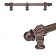 Carpe Diem Cabinet Knobs<br />5559    24-5/8"  - Acanthus Romanesque style 22" c to c appliance/long pull & center brace; 5/8" smooth bar