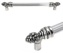 Carpe Diem Cabinet Knobs<br />5644   25-1/4" - Bienvenue 22" c to c appliance/long pull; 5/8" smooth bar