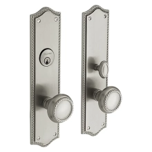 Baldwin<br />6554 - BARCLAY MORTISE ENTRY SET - 2 3/4" X 11"