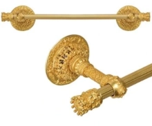 Carpe Diem Cabinet Knobs<br />6800   21-1/4" - King Henry 16" c to c towel bar; 5/8" smooth bar