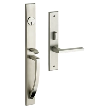 Baldwin<br />6966.056.LENT IN-STOCK Lifetime Satin Nickel  - Lakeshore Handleset w 5162 Lever 6966.056.LENT Quick Ship