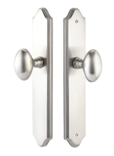 Emtek<br />7141 - 2"X10" - Passage Brass Stretto Concord Style Non-Keyed Sideplate