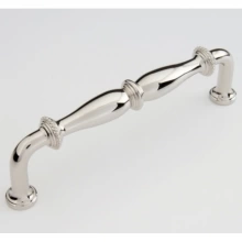 Water Street Brass <br />7365-PN - 4-1/2" Bead Pull Polished Nickel Quick Ship