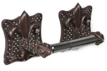 Carpe Diem Cabinet Knobs<br />7732    9-1/2" - Versailles tissue post with Swarovski Crystals