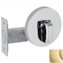 Baldwin - 8244.031.PAT - CONTEMPORARY PATIO DEADBOLT FOR 1 5/8" DOOR PREP - NON-LACQUERED BRASS 8244031PAT