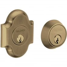Baldwin - 8253 IN STOCK - Arched Double Cylinder Deadbolt for 2 1/8" Door Prep Quick Ship
