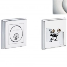 Baldwin - 8260.055 - HOLLYWOOD HILLS DEADBOLT FOR 2 1/8" DOOR PREP - LIFETIME POLISHED NICKEL 8260055 Baldwin - 8260.055 - HOLLYWOOD HILLS DEADBOLT FOR 2 1/8" DOOR PREP - LIFETIME POLISHED NICKEL 8260055