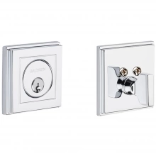 Baldwin - 8260.260 - HOLLYWOOD HILLS DEADBOLT FOR 2 1/8" DOOR PREP - POLISHED CHROME 8260260 Baldwin - 8260.260 - HOLLYWOOD HILLS DEADBOLT FOR 2 1/8" DOOR PREP - POLISHED CHROME 8260260