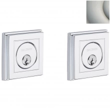 Baldwin - 8261.056 - HOLLYWOOD HILLS DOUBLE CYLINDER DEADBOLT FOR 2 1/8" DOOR PREP - LIFETIME SATIN NICKEL 8261056 Baldwin - 8261.056 - HOLLYWOOD HILLS DOUBLE CYLINDER DEADBOLT FOR 2 1/8" DOOR PREP - LIFETIME SATIN NICKEL 8261056