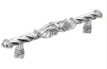 Carpe Diem Cabinet Knobs<br />828   7"  - Acanthus 6" c to c large pull Romanesque style