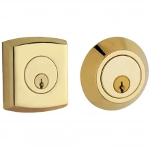 Baldwin - 8286.003 - SOHO DOUBLE CYLINDER DEADBOLT FOR 2 1/8" DOOR PREP - LIFETIME POLISHED BRASS 8286003 Baldwin - 8286.003 - SOHO DOUBLE CYLINDER DEADBOLT FOR 2 1/8" DOOR PREP - LIFETIME POLISHED BRASS 8286003