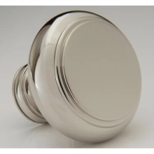 Water Street Brass <br />8432-PN - 1-1/4" Terrace Round Knob Polished Nickel Quick Ship
