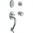 Baldwin<br />85315 DBLC - Logan Sectional Double Cylinder Handleset with Interior Knob 85315DBLC Quick Ship