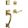 Baldwin<br />85320 LENT  - Madison Sectional Single Cylinder LH Entry Handleset with Lever 85320LENT Quick Ship