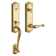 BETHPAGE EMERGENCY EGRESS HANDLESET - LIFETIME POLISHED BRASS 85337003