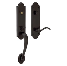 Baldwin - 85353.102.ACRH or ACLH - Sectional Entry Handleset Kit Oil Rubbed Bronze 85353102