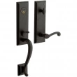 Baldwin<br />85355 RENT - Stonegate Emergency Egress Single Cylinder RH Entry Handleset with Lever 85355RENT Quick Ship