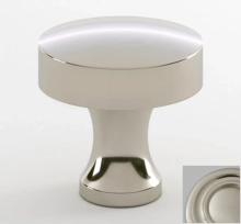 Water Street Brass  - 8581-PN - 1-1/4" Manor Knob Polished Nickel Quick Ship