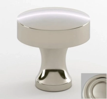 Water Street Brass  - 8582-PN - 1-1/2" Manor Knob Polished Nickel Quick Ship