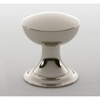 Water Street Brass <br />8631-4407 - 1-1/4" Lexington Knob with Back Plate