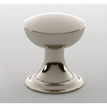 Water Street Brass <br />8633-4408 - 1-1/2" Lexington Knob with Back Plate