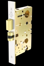Accurate - 9025ARL - Passage and Closet Roller Latch with Narrow Faceplate 9000ARL Series