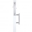 Accurate<br />S/ADA.9100BDL-5 - Barn Door Combination Trim Exposed Fastener ADA Pull + Flush Pull Privacy Complete Set