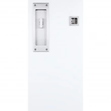 Accurate - 2002.9100BDL-5i - Barn Door 2002 Flush Pull Privacy with Indicator Set