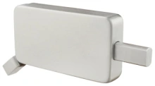 Hafele<br />911.27.154 - BL200 Privacy Lock, for Sliding Barn Door, Matte Stainless Steel