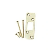 Emtek<br />93223 - HEAVY DUTY DEADBOLT STRIKEPLATE WITH FOUR SCREWS