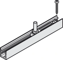 Hafele<br />940.40.019 - Carrier Profile, With Suspension Plate