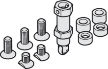 Hafele<br />940.40.039 - Lower Guide, Spring-loaded