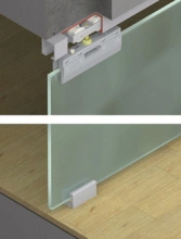 Hafele<br />940.41.010 - Sliding Door Hardware, Hawa Junior 40/GS, set