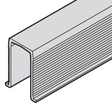 Hafele<br />940.42.051 - Guide Track, Bottom, 1.5m Length