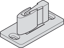 Hafele<br />940.42.203 - Floor Guide, Slido Classic 40-P-120-P