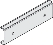 Hafele<br />940.60.065 - Clip, for Wood and Aluminum Fascia, 97 x 29 x 9.5 mm