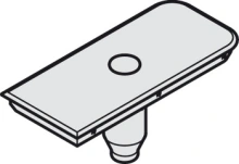 Hafele<br />940.60.094 - Cover Cap, for Notched Service Access in Track
