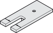 Hafele<br />940.60.095 - Milling Jig, for Notched Service Access in Track