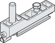 Hafele<br />940.80.018 - Suspension Carriage, with M10 and Clamping Screw
