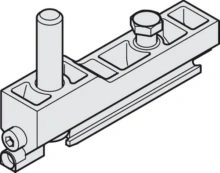 Hafele<br />940.80.019 - Suspension Carriage, with Bolt, M10