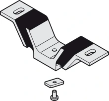 Hafele<br />940.80.069 - Soundproofing bracket, Sound-absorbing