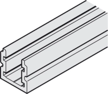 Hafele<br />940.81.600 - Guide Channel, 24 x 24 mm (15/16" x 15/16")