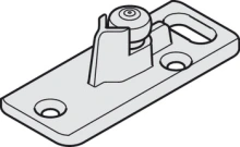 Hafele<br />941.00.037 - Bottom guide, adjustable