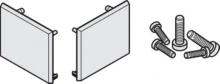 Hafele<br />941.00.079 - End Cap Set, for Upper Track Only