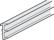 Hafele<br />941.00.104 - Sealing Profile, for 8 and 10 mm (5/16&rdquo; and 3/8&rdquo;) Glass