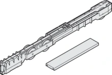 Hafele<br />941.04.302 - Soft and self closing mechanism, SoftMove 100, for Hawa Junior 100